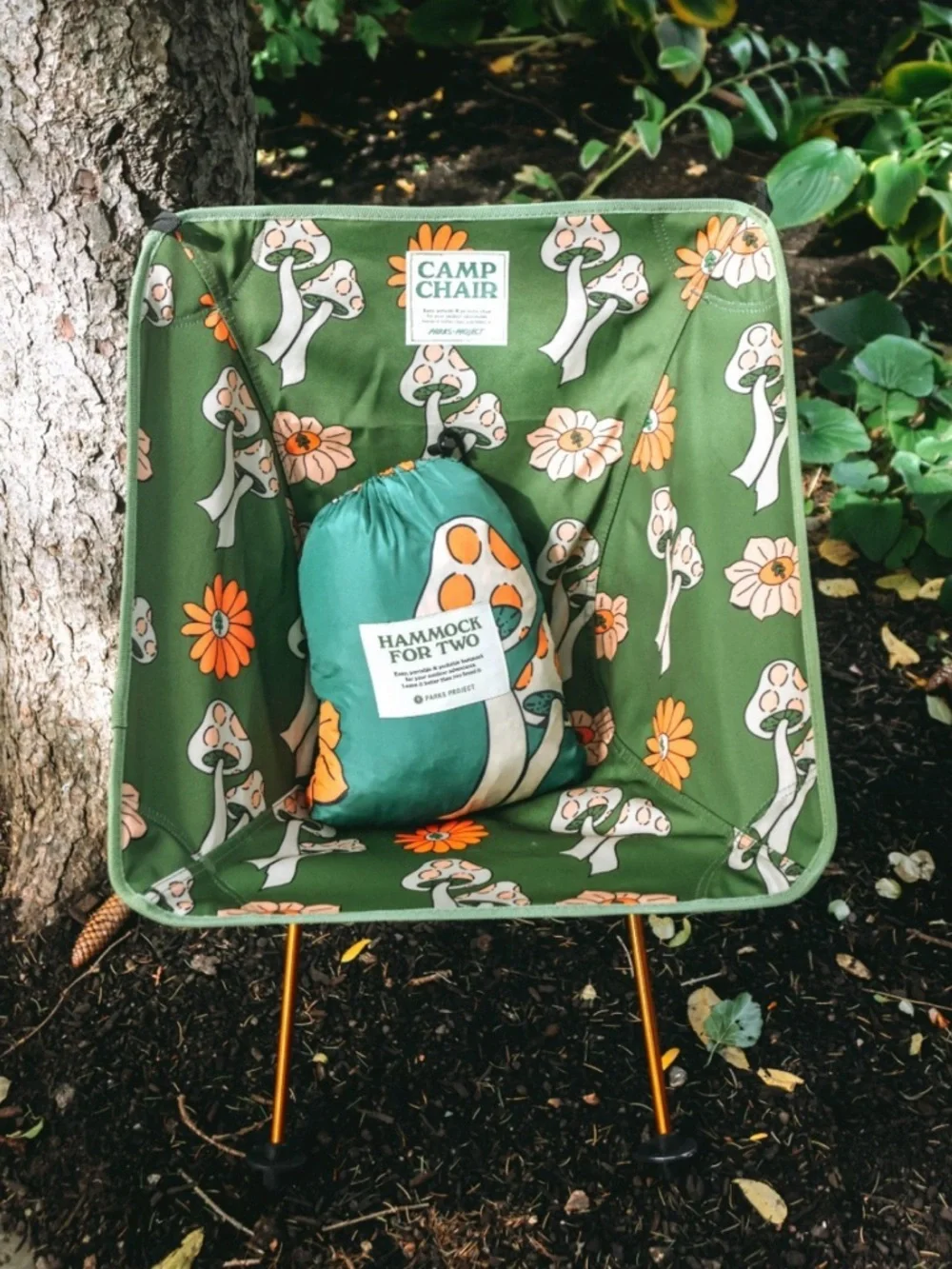 Parks Project Shrooms Packable Camp Chair